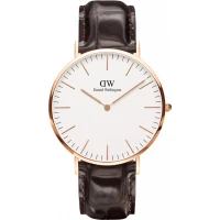 DW Artificial Leather Watch For Men
