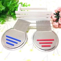 Stainless Steel Hair Lick Comb