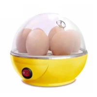 Egg Boiler Electric Automatic Off 7 Egg Poacher for Steaming, Cooking, Boiling and Frying Multicolor