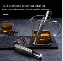 Tea Infuser Strainer For Spice Tea Ceremony Set Stainless Steel Poop Tea ware Item Teapot Sieve Tea Bag Tableware