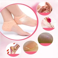 Silicone Anti Crack Pain Reliever Heel Care Protector Nourishment Solution Reusable Mask Gel Heel Cushion