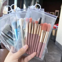 Cute 8 Pcs Makeup Brush Set