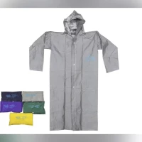 Polyester Rain Coat For Men - Multi color