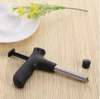 Black Durable Stainless Steel Coconut Cutter Opener Hole Tool Coconut Opener Coco Water Punch Tap