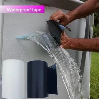 Super Strong Waterproof Tape Stop Leaks Seal Repair Tape Performance Self Fix Tape Fiber Fix Adhesive Insulating Duct Tape