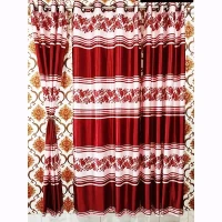 Exclusive Collection New Synthetic Curtains For Your Lovely Home Window And Door (Red)