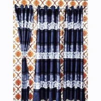 Exclusive Collection New Synthetic Curtains For Your Lovely Home Window And Door (Nevy Blue)