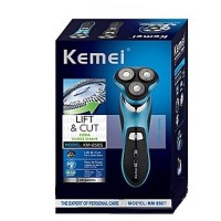 Kemei KM-8505 Rechargeable Electric 3-Blade Shaver